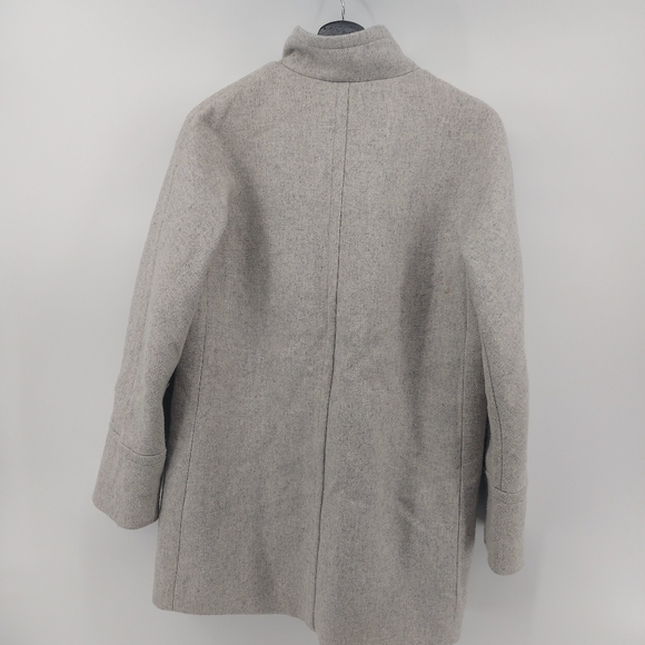 J.Crew Gray Wool City Coat - Picture 9 of 15